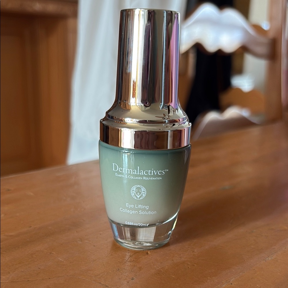 Silver and Green Skincare Serum